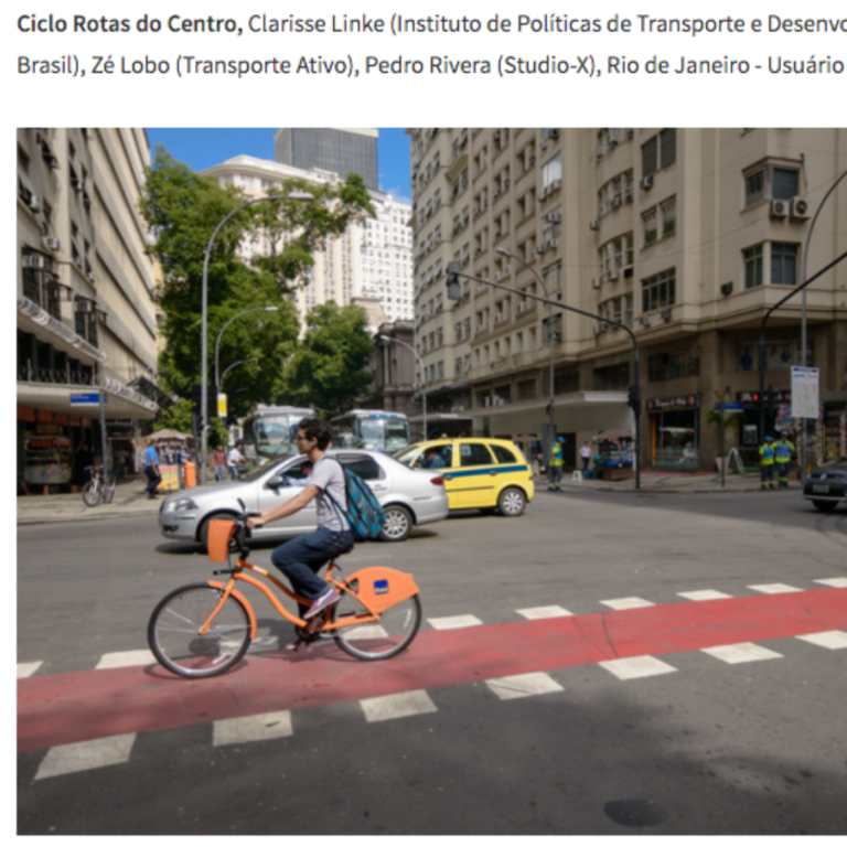ArchDaily: Projeto Ciclo Rotas Centro na Mostra de Arquitetura de Veneza