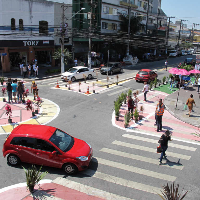 ITDP realiza intervenção urbana temporária na Zona Norte de São Paulo no dia 16 de setembro