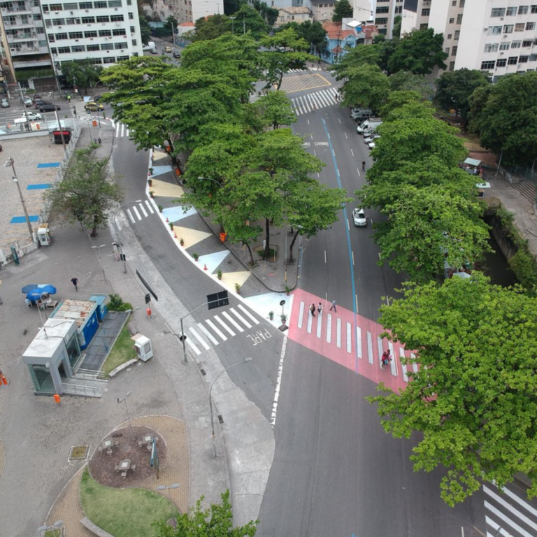 ITDP e Prefeitura do Rio promovem intervenção urbana temporária em São Francisco Xavier
