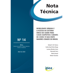Nota Técnica: Mobilidade urbana e acesso ao SUS