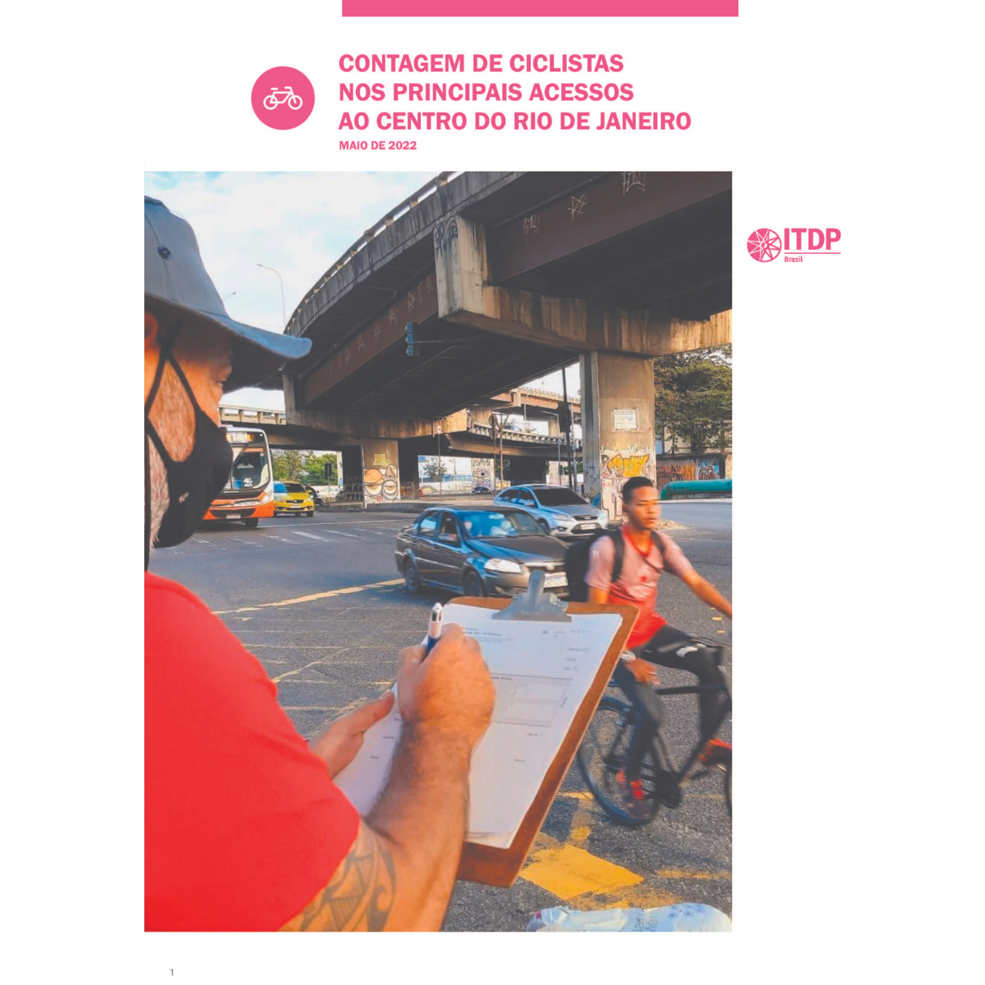 Contagem de ciclistas nos principais acessos ao Centro do Rio de Janeiro